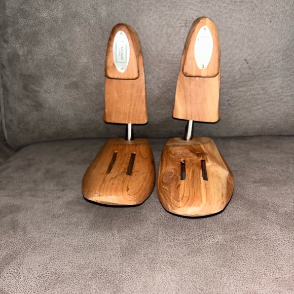 JoS. A. Bank Cedar Wood Metal Shoe Trees Stretchers MADE USA 12” s5 - Picture 8 of 9